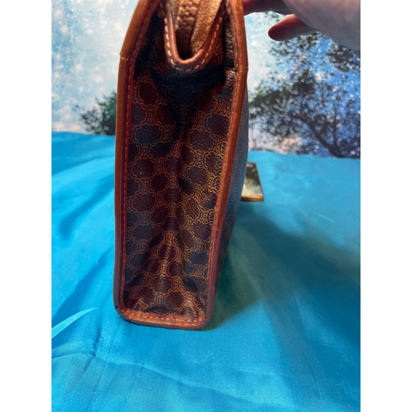 Celine Macadam Clutch Brown & Tan Very good condition - Picture 5 of 13